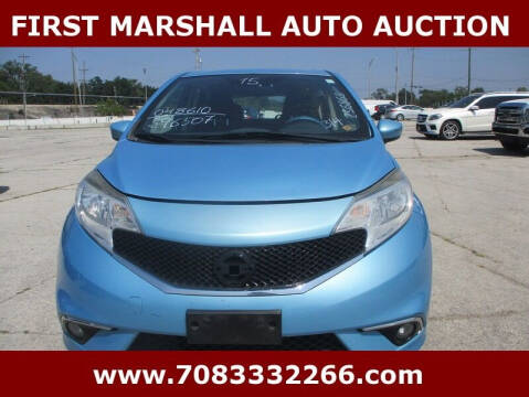 2015 Nissan Versa for sale at First Marshall Auto Auction in Harvey IL