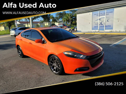 2015 Dodge Dart for sale at Alfa Used Auto in Holly Hill FL