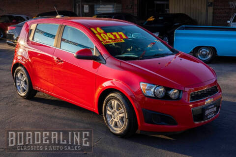 2016 Chevrolet Sonic for sale at Borderline Classics & Auto Sales in Dinuba CA