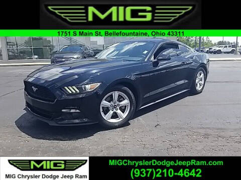 2015 Ford Mustang for sale at MIG Chrysler Dodge Jeep Ram in Bellefontaine OH