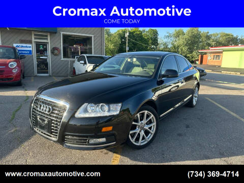 2009 Audi A6 for sale at Cromax Automotive in Ann Arbor MI