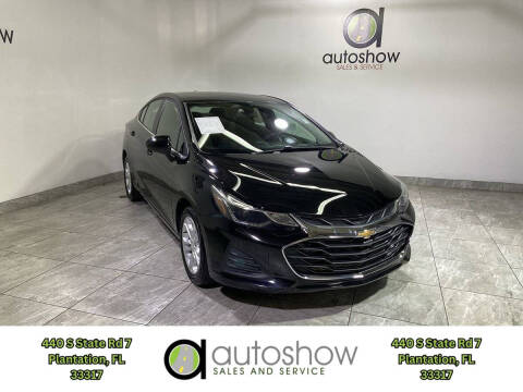 2019 Chevrolet Cruze for sale at AUTOSHOW SALES & SERVICE in Plantation FL