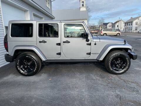 2015 Jeep Wrangler Unlimited for sale at VILLAGE SERVICE CENTER in Penns Creek PA