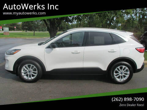 2022 Ford Escape for sale at AutoWerks Inc in Sturtevant WI