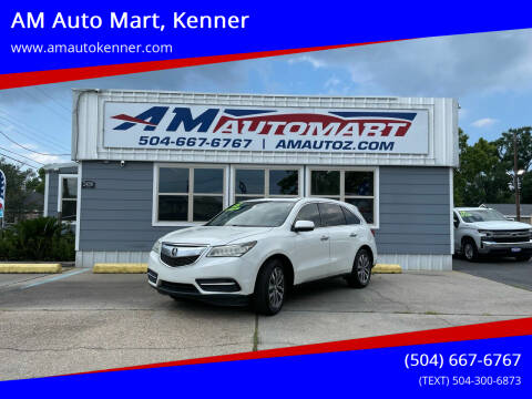 2015 Acura MDX for sale at AM Auto Mart, Kenner in Kenner LA