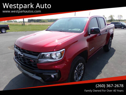 2021 Chevrolet Colorado for sale at Westpark Auto in Lagrange IN