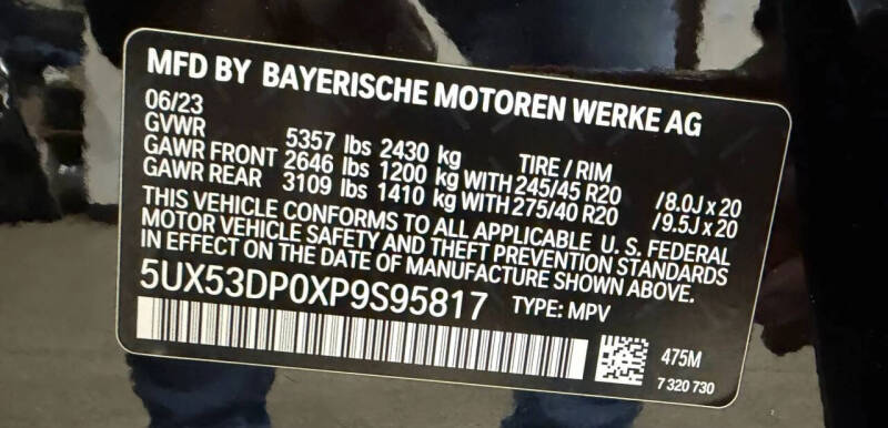 2023 BMW X3 xDrive30i