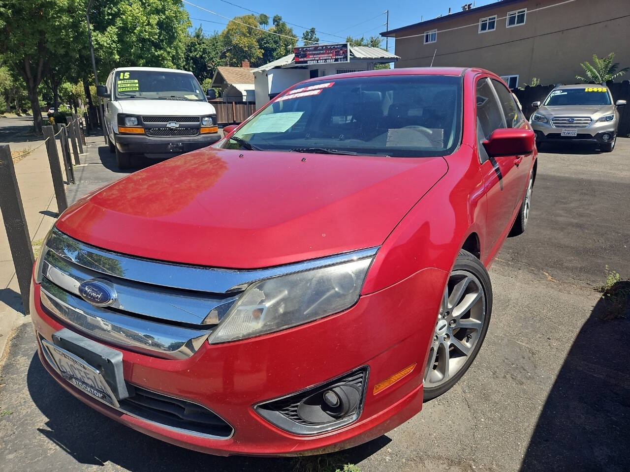 2010 Ford Fusion for sale at LOS ALTOS AUTOMOTRIZ LLC in Modesto, CA