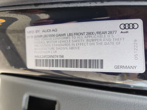 2019 Audi A6 quattro Premium Plus 55 TFSI