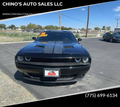 2016 Dodge Challenger for sale at CHINO'S AUTO SALES LLC in Fallon NV