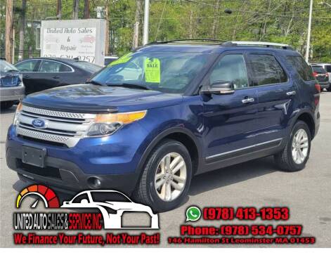 2012 Ford Explorer for sale at United Auto Sales & Service Inc in Leominster MA
