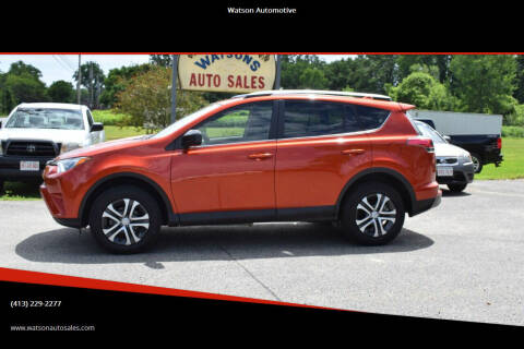 2016 Toyota RAV4 for sale at Watson Automotive in Sheffield MA