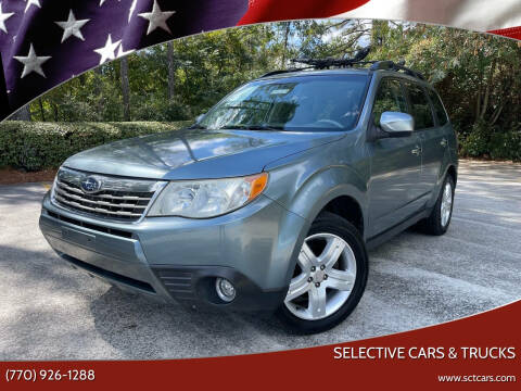 2009 Subaru Forester for sale at SELECTIVE Cars & Trucks in Woodstock GA