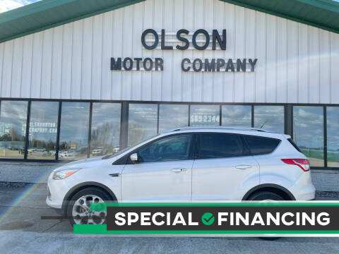 2014 Ford Escape for sale at Olson Motor Company in Morris MN