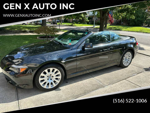 2005 BMW 6 Series for sale at GEN X AUTO INC in Islip NY