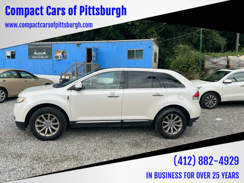 2011 Lincoln MKX for sale at Compact Cars of Pittsburgh in Pittsburgh PA