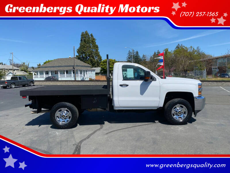 2015 Chevrolet Silverado 2500HD for sale at Greenbergs Quality Motors in Napa CA