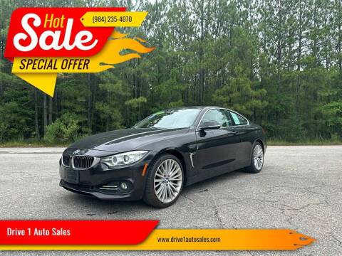 2015 BMW 4 Series for sale at Drive 1 Auto Sales in Wake Forest NC