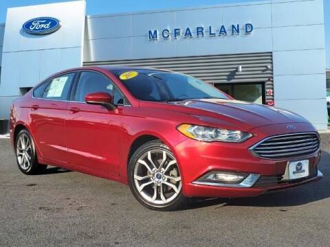 2017 Ford Fusion for sale at MC FARLAND FORD in Exeter NH