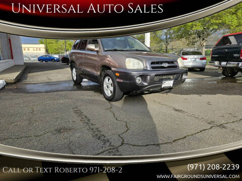 2005 Hyundai Santa Fe for sale at Universal Auto Sales in Salem OR