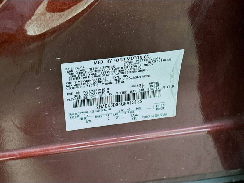 2016 Ford Flex Limited