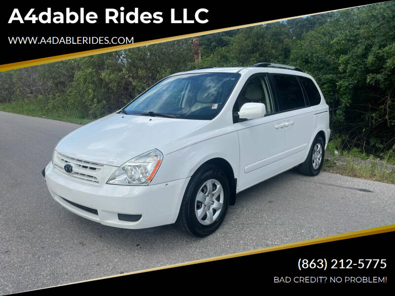 2010 Kia Sedona for sale at A4dable Rides LLC in Haines City FL