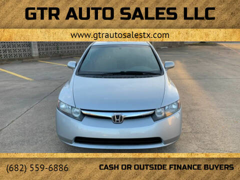 2007 Honda Civic for sale at GTR Auto Sales LLC in Haltom City TX