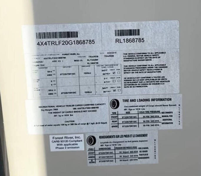 2016 Rockwood WINDJAMMER