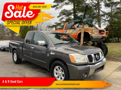 2004 Nissan Titan for sale at A & R Used Cars in Clayton NJ