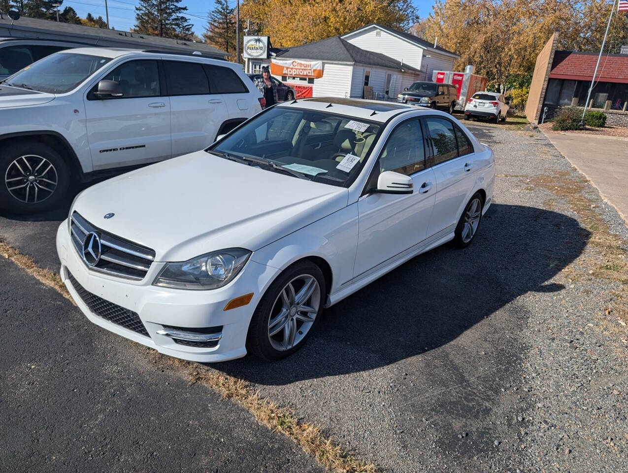 2014 Mercedes-Benz C-Class for sale at PARADISE TOWN AUTOS, LLC. in Marshfield, WI