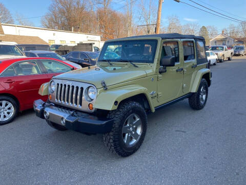 2013 Jeep Wrangler Unlimited for sale at ENFIELD STREET AUTO SALES in Enfield CT