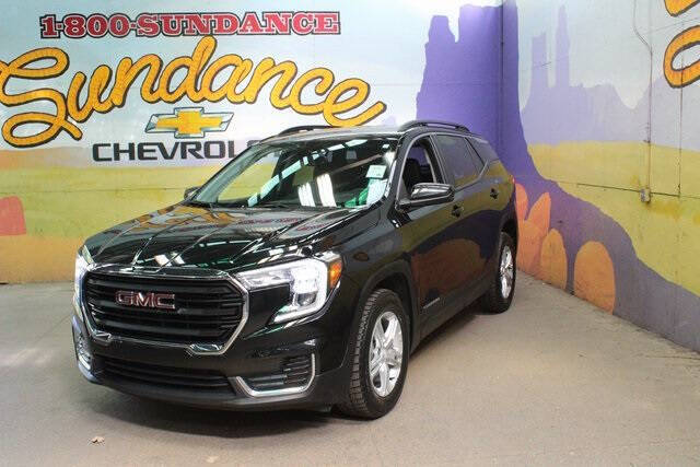 Used 2022 GMC Terrain SLE with VIN 3GKALTEV7NL248276 for sale in Grand Ledge, MI