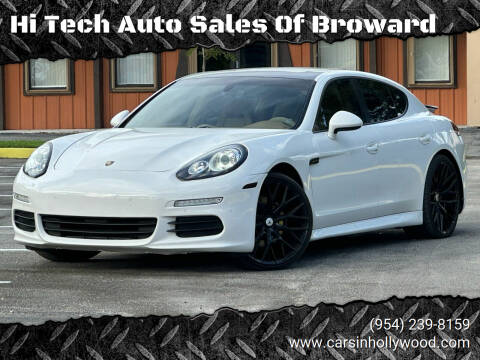 2012 Porsche Panamera for sale at Hi Tech Auto Sales Of Broward in Hollywood FL