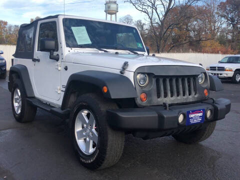 2012 Jeep Wrangler for sale at Certified Auto Exchange in Keyport NJ