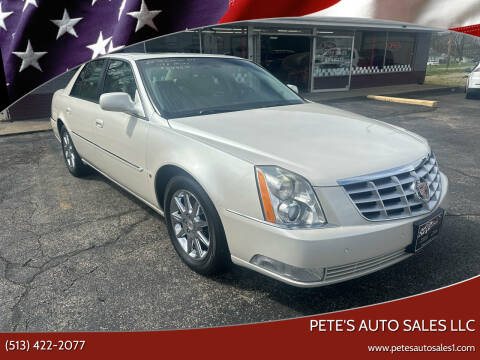 2010 Cadillac DTS for sale at PETE'S AUTO SALES LLC - Middletown in Middletown OH