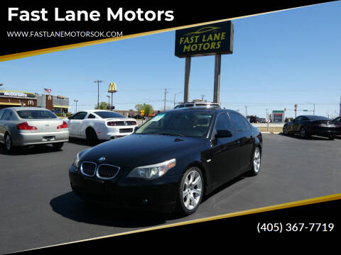 2007 BMW 5 Series for sale at Fast Lane Motors in Oklahoma City OK