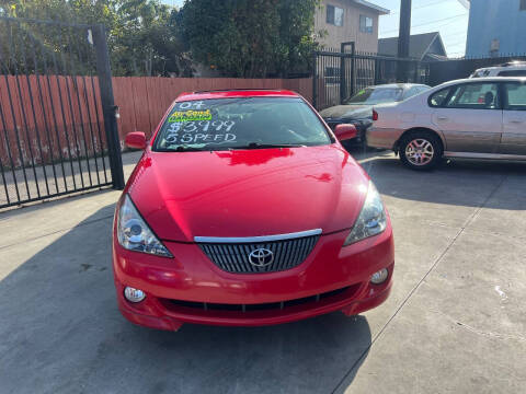 2004 Toyota Camry Solara for sale at The Lot Auto Sales in Long Beach CA