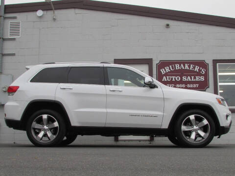2015 Jeep Grand Cherokee for sale at Brubakers Auto Sales in Myerstown PA
