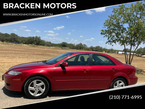 2003 Mazda MAZDA6 for sale at BRACKEN MOTORS in San Antonio TX