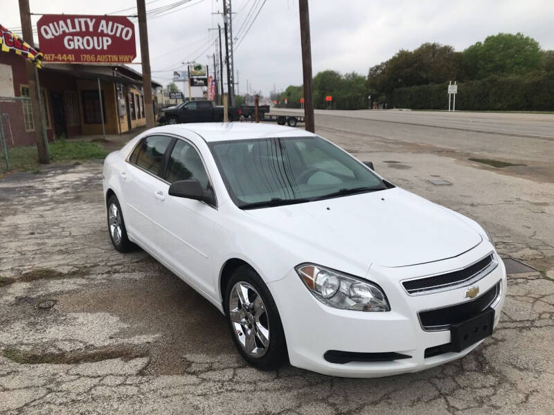 2012 Chevrolet Malibu for sale at Quality Auto Group in San Antonio TX