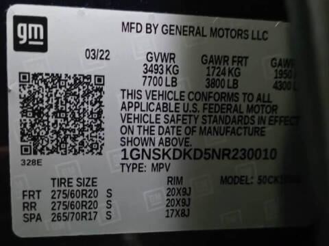 2022 Chevrolet Suburban Z71