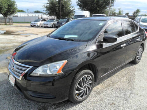 2015 Nissan Sentra for sale at Talisman Motor Company in Houston TX