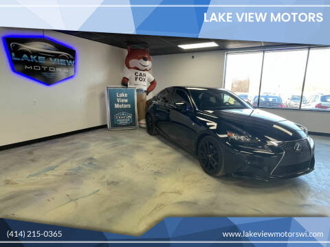 2014 Lexus IS 350 for sale at Lake View Motors in Oak Creek WI