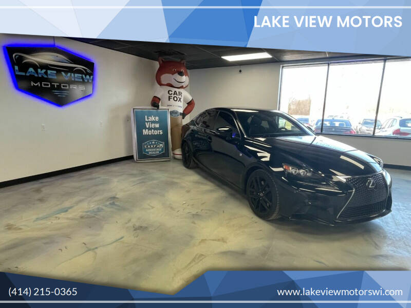 2014 Lexus IS 350 for sale at Lake View Motors in Oak Creek WI