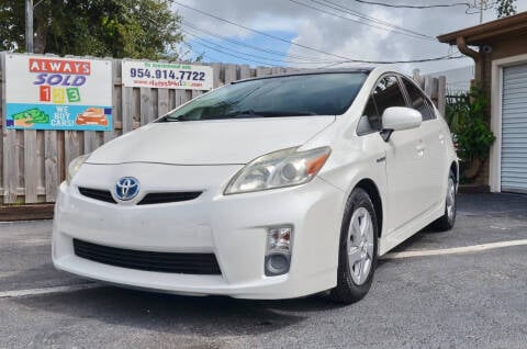 2010 Toyota Prius for sale at ALWAYSSOLD123 INC in Fort Lauderdale FL