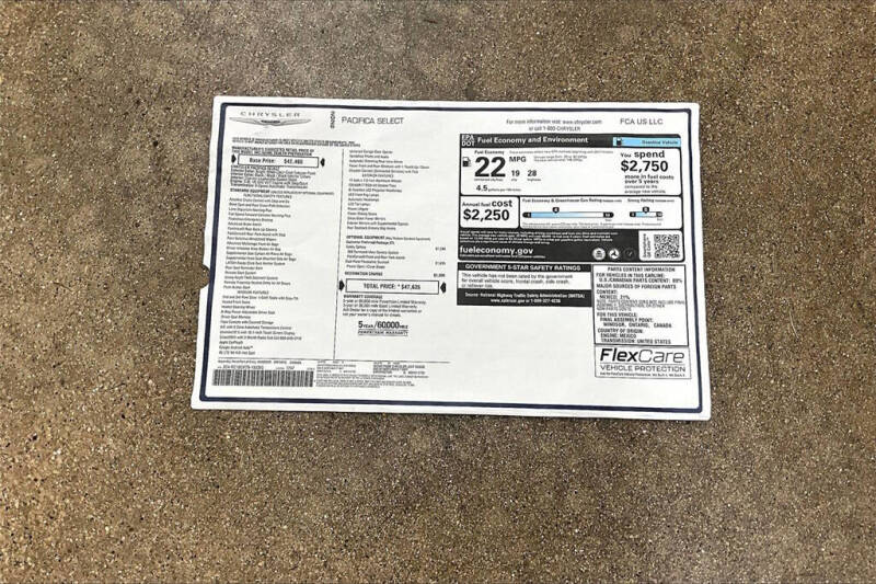 2026 Chrysler Pacifica Select
