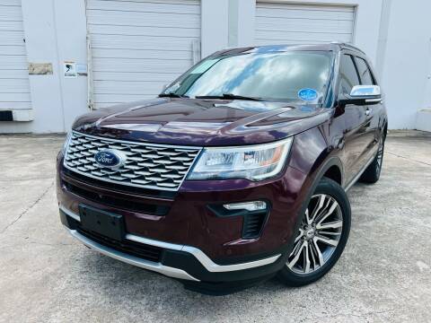 2018 Ford Explorer for sale at powerful cars auto group llc in Houston TX