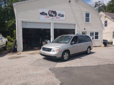 2005 Ford Freestar for sale at E & K Automotive in Derry NH