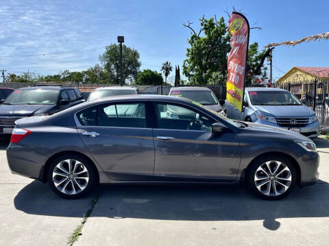 2015 Honda Accord for sale at Fat City Auto Sales in Stockton CA