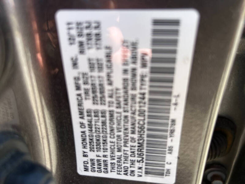 2012 Honda CR-V EX